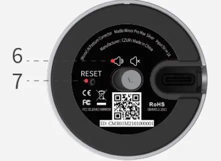 CZUR Mirror – Máy Sửa Tư Thế Ngồi AI Chính Hãng