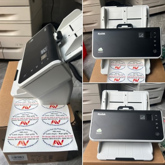 Cho Thuê Máy Scan Tốc Độ Cao Kodak, HP, Canon – Phát Triển Ánh Việt