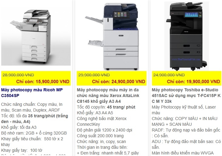 Nên Mua Hay Thuê Máy Photocopy Màu? So Sánh Chi Tiết 2025
