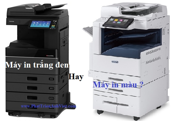 Nên Mua Máy Photocopy Trắng Đen Hay Máy Photocopy Màu Cùng Tốc Độ? Hướng Dẫn Chọn Đúng Cho Doanh Nghiệp 2025