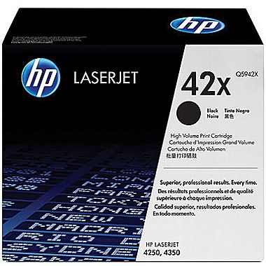 Hộp Mực in Hp 42X laser Q5942X Cartrigde - dùng cho máy in HP LaserJet 4250 printer series, 4350 pri