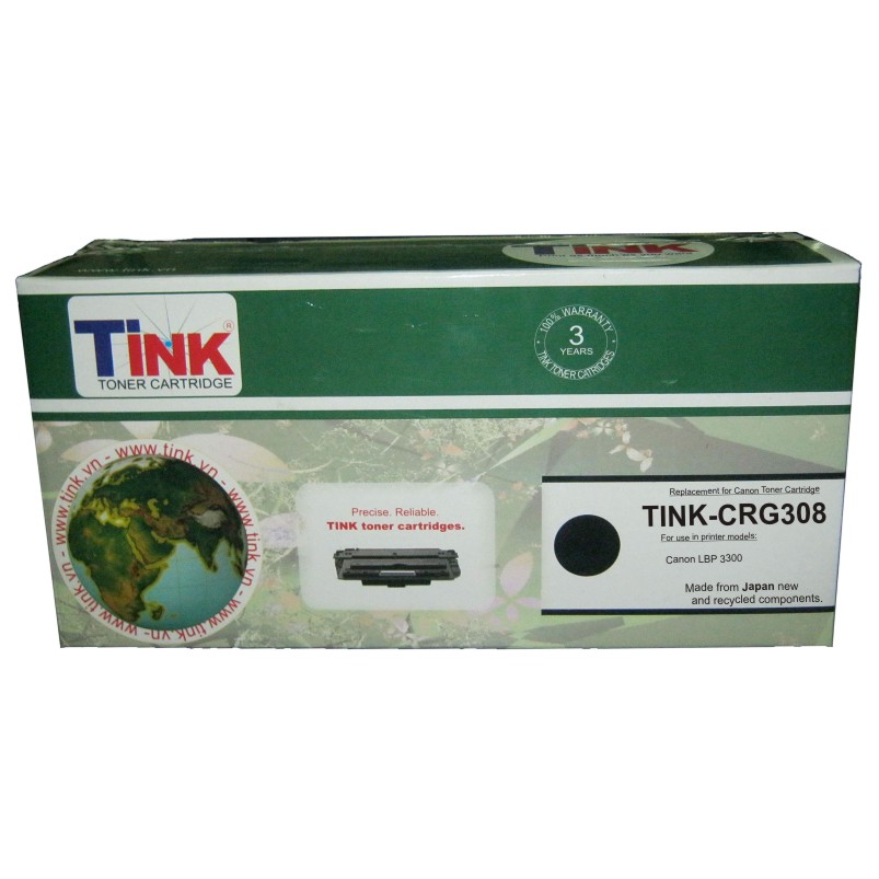 Tink CRG308 (Mực Canon CRG308) - Mực in laser (Đen)