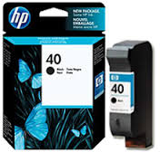 Mực in phun màu đen 51640A HP 40 Black - Dùng cho máy HP DESKJET Black ink for DJ 1200, DSJ 200serie