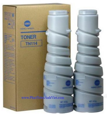 8937782 Hộp Mực Konica Minolta TN114 Chính Hãng – In 11.500 Trang Cho Bizhub 162/163/180/210