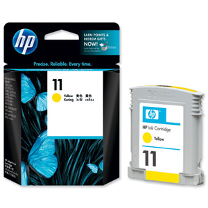 Mực in phun C4838A (HP 11 Yellow) - Dùng cho máy HP OFFICEJET 9110,9120,9130, OFFICEJET PRO K850, BU