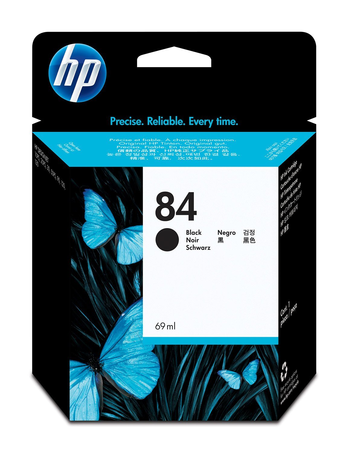 Mực in phun màu HP C5016A (HP 84 Black) - Dùng cho máy HP DSJ 130 ( 69 ml & 28ml ) - InK Catridge