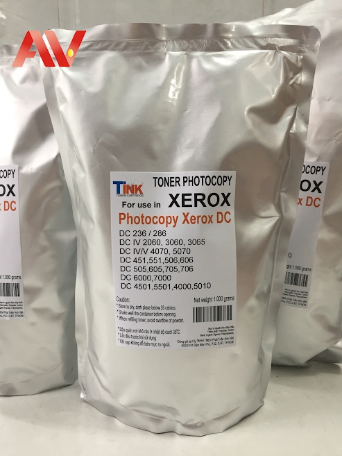 Bán mực nạp photocopy Xerox 2060 3065 4070 5070 4501 5501 4000 5010 đen đậm đẹp chuẩn chính hãng Xerox giá rẻ