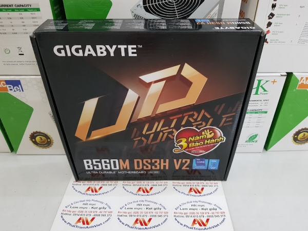 Bảng mạch chủ Mainboard GIGABYTE B560M DS3H V2 Intel B560M SK1200