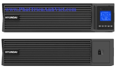 Bộ Lưu Điện Online Rack 1KVA Hyundai HD-1KRS Pin Ngoài | Chính Hãng, 2U