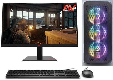 Bộ máy vi tính PC Gaming Online để bàn Desktop Intel Core i3 3240 Ram 8GB SSD 120GB HDD 500GB 19 inch HKC Led