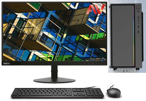 Bộ máy vi tính PC máy bộ đồ họa 2D để bàn Desktop Intel Core i7 3770 Ram 8GB SSD 120GB HDD 500GB Lenovo ThinkVision 22inch S22e-19 Full HD