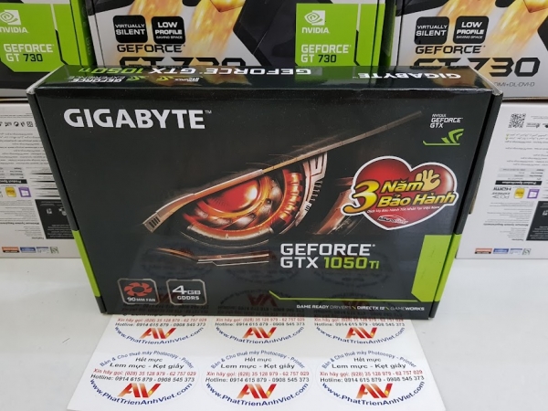 Cạc màn hình card VGA Colorful GeForce GTX1050Ti 4G-V 4GB GDDR5