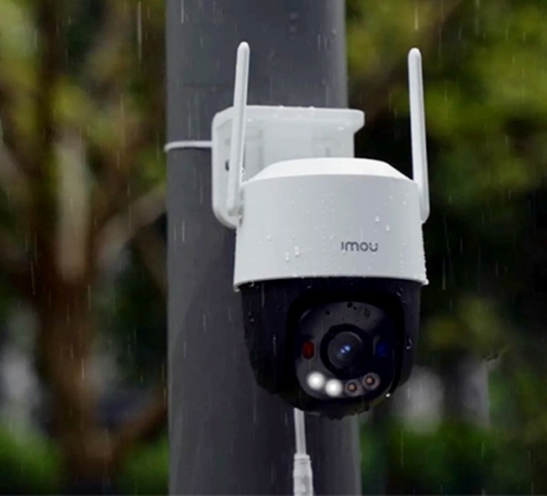 Camera 4G PT Full Color IMOU IPC-K7FP-5H0TE Cruiser SC 5MP Quay Quét 355° Đèn Cảnh Báo Xanh Đỏ