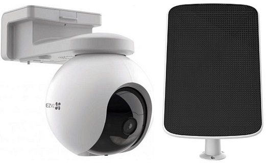 Camera EZVIZ CS-CB8/SP 2K Pin Sạc 10400mAh + Tấm Pin Mặt Trời – Quay Quét 360°, Có Màu Ban Đêm