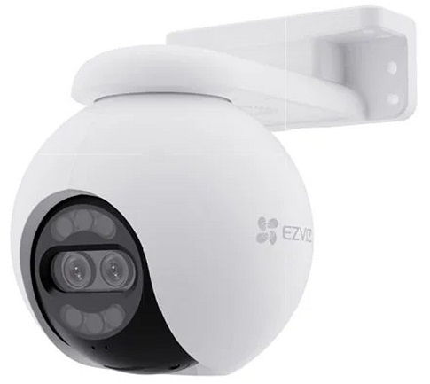Camera EZVIZ CS-H80X 8MP 4K Dual Lens – Full Color 24/7 AI Quay Quét Ngoài Trời