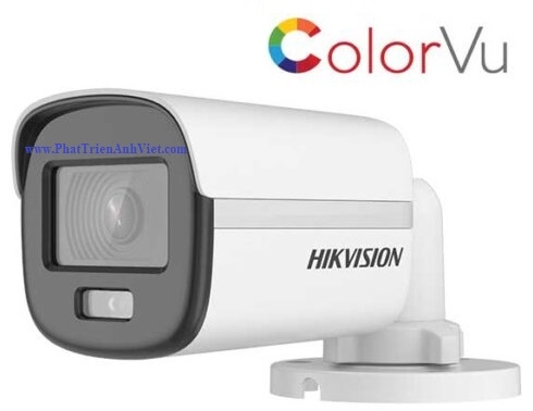 Camera HDTVI ColorVu 2.0MP thân trụ HIKVISION DS-2CE10DF0T-PF