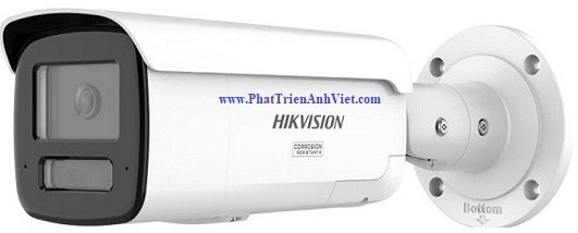Camera IP ColorVu 4.0 Megapixel HIKVISION DS-2CD2T47G3-LIS2UY/SRB