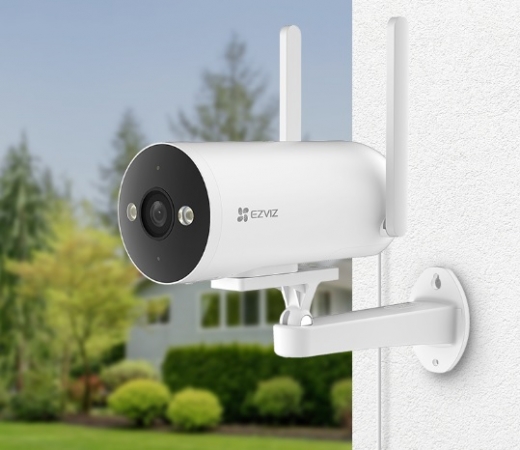 Camera IP EZVIZ CS-H5-R201-1H3KFL4GA 4G 3MP 2K – Có Màu Ban Đêm, AI Phát Hiện Người/Xe, IP67