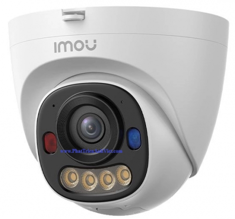 Camera IP PoE Dome 5MP IMOU IPC-PS8DP-5V0 Full Color, AI Phát Hiện Người & Xe