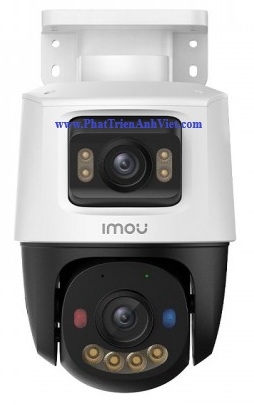 Camera PoE PT 2 Ống Kính 6MP IMOU IPC-PS70FP-6M0 Quay Quét 360°, Full Color