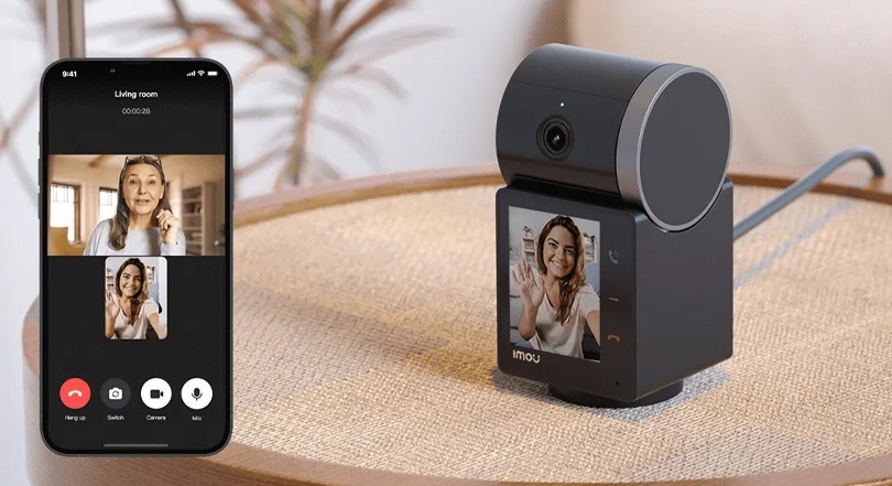 Camera Wifi iMOU IPC-S2VBP-5M0WR REX VT Pro 5MP Gọi Video 2 Chiều Có Màn Hình