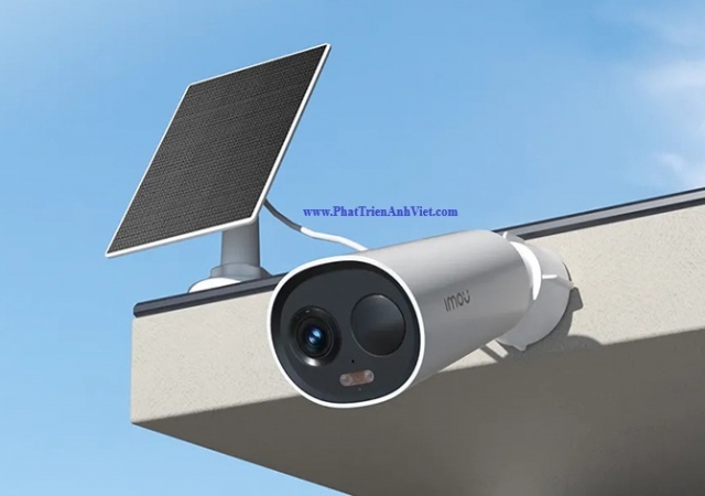 Camera Wifi Pin IMOU IPC-K9DCP-3T0WE-V2 CELL 3C 3MP Kèm Tấm Solar IP66 H.265