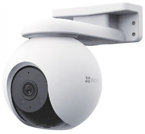 Camera WiFi quay quét ngoài trời EZVIZ CS-H8 3K 5MP Có Màu Ban Đêm – Quay Quét AI Thông Minh