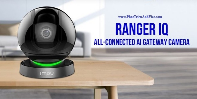 Camera Wifi Ranger IQ IPC-A26HIP 2MP Xoay 355°, AI Phát Hiện Người
