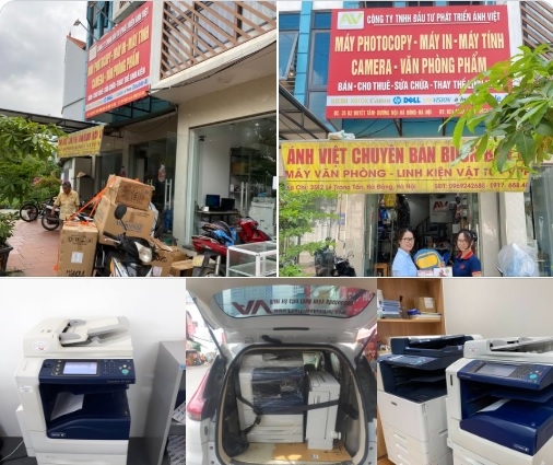 Cho thuê máy photocopy màu đời mới model cao cấp