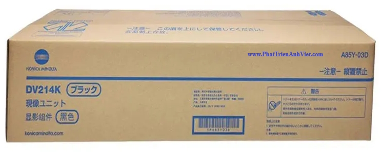 Cụm từ Developer Konica Minolta DV214K A85Y03D Cho Bizhub C227 C287