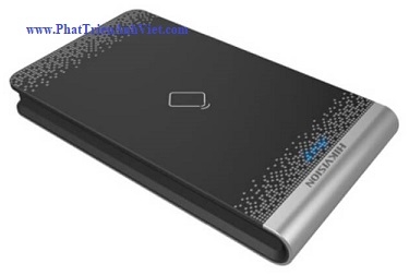 Đầu Đọc Thẻ Đa Năng HIKVISION DS-K1F100-D8E – Hỗ Trợ Mifare, EM, CPU, PSAM, 13.56MHz & 125kHz