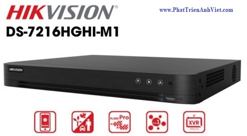Đầu ghi hình 16 kênh Turbo HD 5 Hikvision DS-7216HGHI-M1