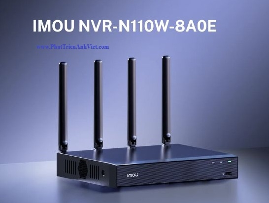 Đầu Ghi Wifi 10 Kênh IMOU NVR-N110W-8A0E 4K UHD