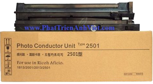 Drum Trống Mực Ricoh Type 2501 Cho Máy Photocopy Ricoh 2501 1813 2001 2501SP 2013