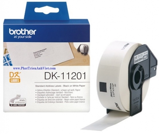 Giấy in nhãn Brother DK-11201