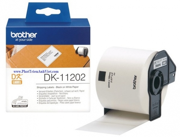 Giấy in nhãn Brother DK-11202