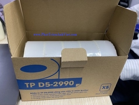 Giấy in nhãn Brother TP D5-2990