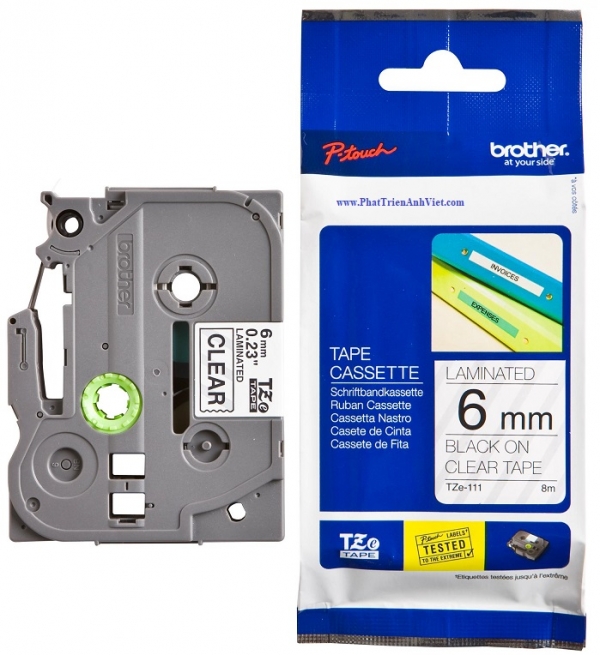 Giấy in nhãn Brother TZE-111
