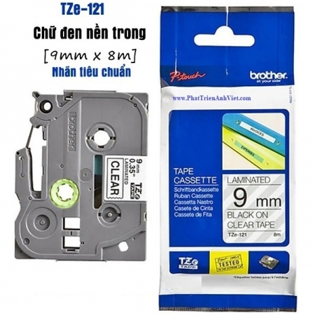 Giấy in nhãn Brother TZE-121