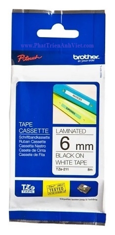 Giấy in nhãn Brother TZe-211