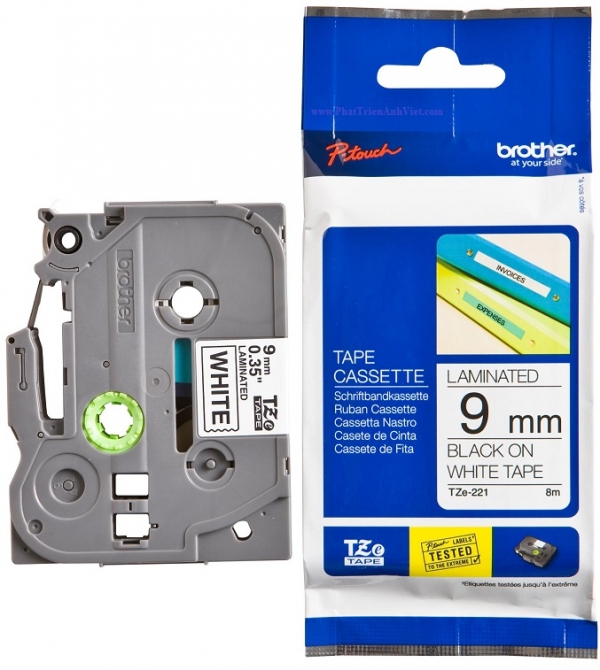 Giấy in nhãn Brother TZE-221