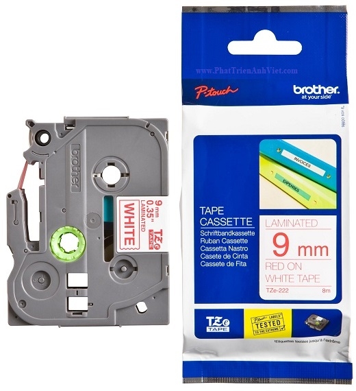 Giấy in nhãn Brother TZE-222