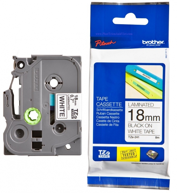 Giấy in nhãn Brother TZE-241