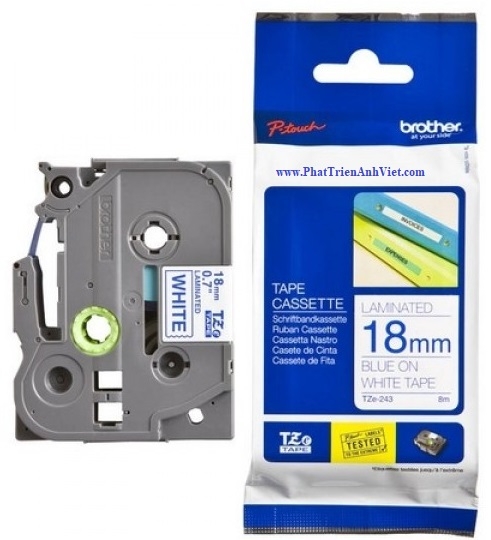 Giấy in nhãn Brother TZE-243