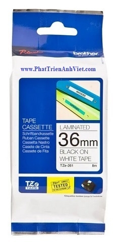 Giấy in nhãn Brother TZe-261