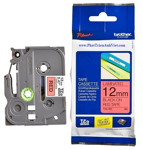 Giấy in nhãn Brother Tze-431