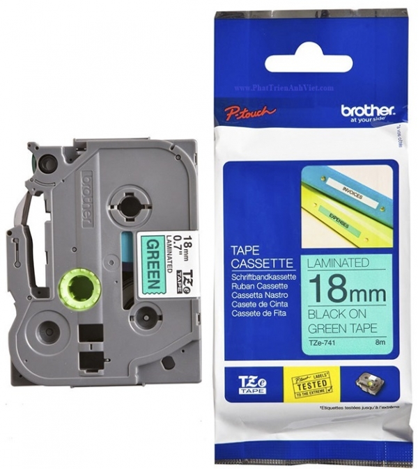 Giấy in nhãn Brother TZE-741