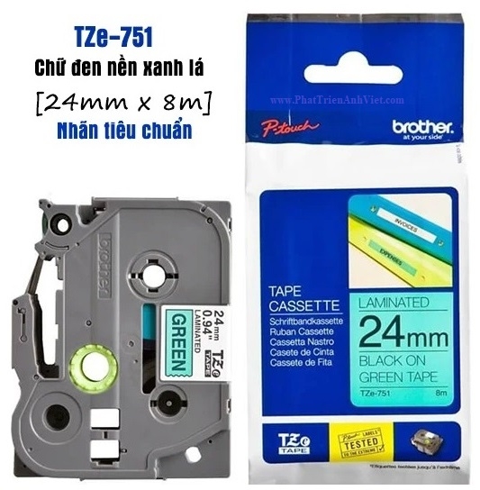 Giấy in nhãn Brother TZe-751