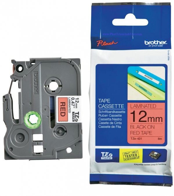 Giấy in nhãn Brother TZE-FX431