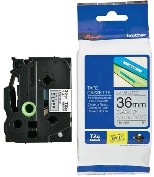 Giấy in nhãn Brother TZE-M961